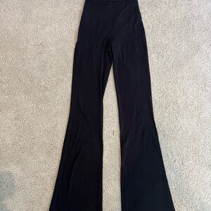 Black Flared Yoga Pants